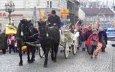 Orszak Trzech Króli w Bielsku-Białej 2023 - na trasie z Aleksandrowic