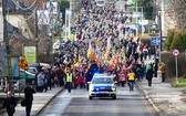 Orszak Trzech Króli w Bielsku-Białej 2023 - na trasie z Aleksandrowic