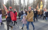 Orszak Trzech Króli w Bielsku-Białej 2023 - na trasie z Aleksandrowic