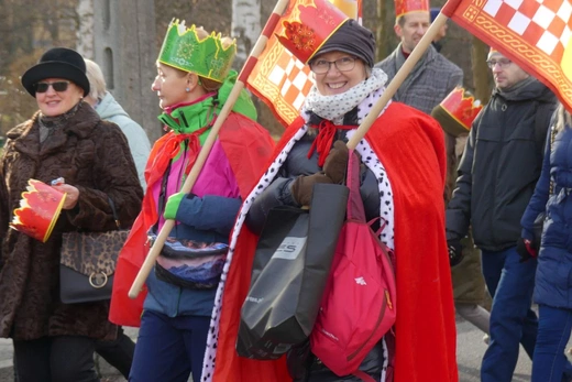 Orszak Trzech Króli w Bielsku-Białej 2023 - na trasie z Aleksandrowic