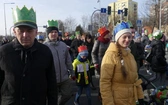 Orszak Trzech Króli w Bielsku-Białej 2023 - na trasie z Aleksandrowic