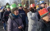 Orszak Trzech Króli w Bielsku-Białej 2023 - na trasie z Aleksandrowic