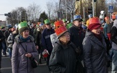 Orszak Trzech Króli w Bielsku-Białej 2023 - na trasie z Aleksandrowic