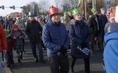 Orszak Trzech Króli w Bielsku-Białej 2023 - na trasie z Aleksandrowic