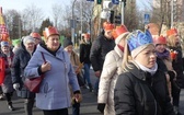 Orszak Trzech Króli w Bielsku-Białej 2023 - na trasie z Aleksandrowic