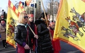 Orszak Trzech Króli w Bielsku-Białej 2023 - na trasie z Aleksandrowic