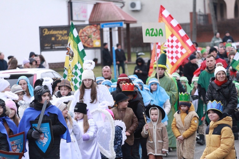 Czarna Tarnowska. Orszak Trzech Króli