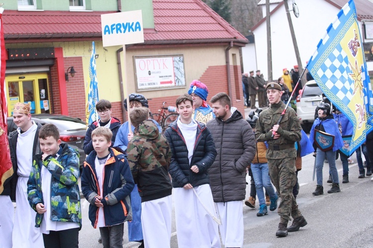 Czarna Tarnowska. Orszak Trzech Króli