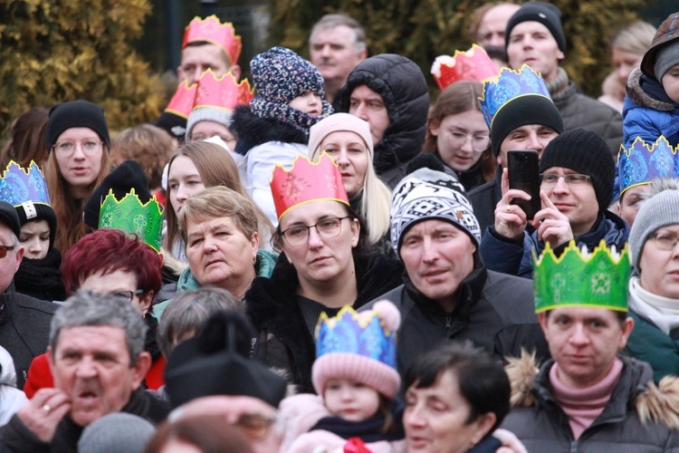 Czarna Tarnowska. Orszak Trzech Króli