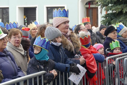 Orszak Trzech Króli w Bielsku-Białej 2023 - na Rynku