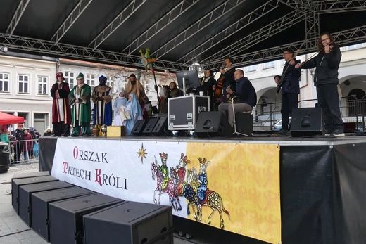 Orszak Trzech Króli w Bielsku-Białej 2023 - na Rynku