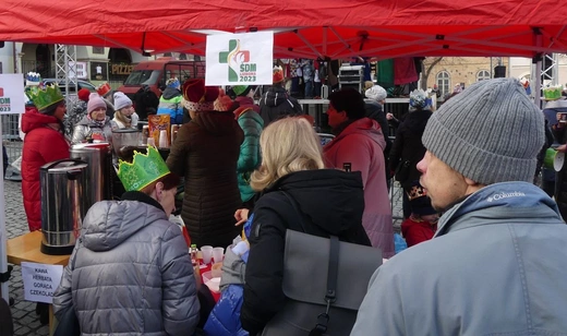 Orszak Trzech Króli w Bielsku-Białej 2023 - na Rynku