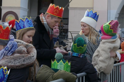 Orszak Trzech Króli w Bielsku-Białej 2023 - na Rynku