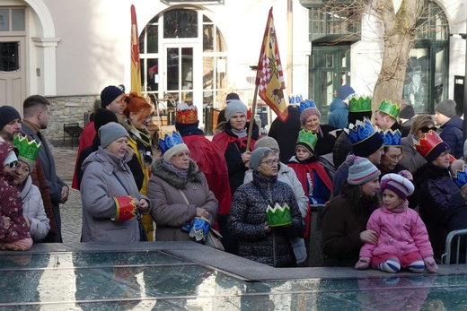 Orszak Trzech Króli w Bielsku-Białej 2023 - na Rynku