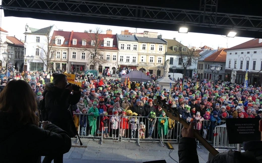 Orszak Trzech Króli w Bielsku-Białej 2023 - na Rynku