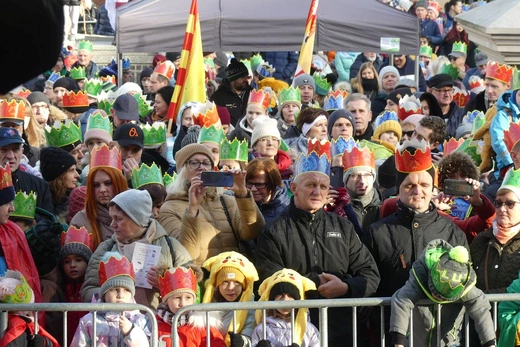 Orszak Trzech Króli w Bielsku-Białej 2023 - na Rynku