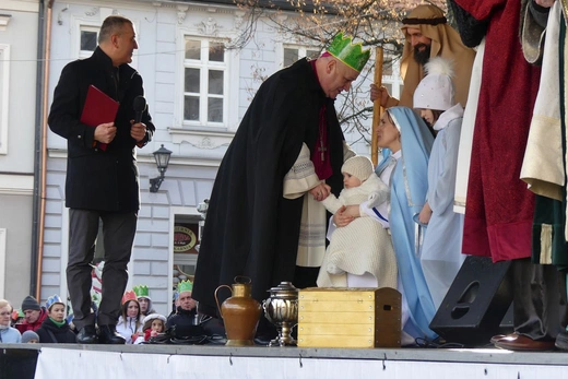 Orszak Trzech Króli w Bielsku-Białej 2023 - na Rynku