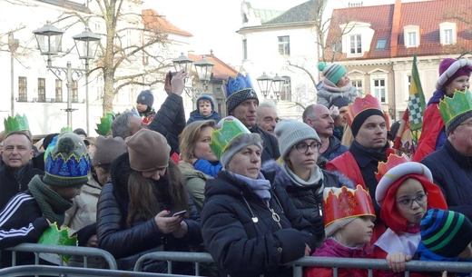 Orszak Trzech Króli w Bielsku-Białej 2023 - na Rynku