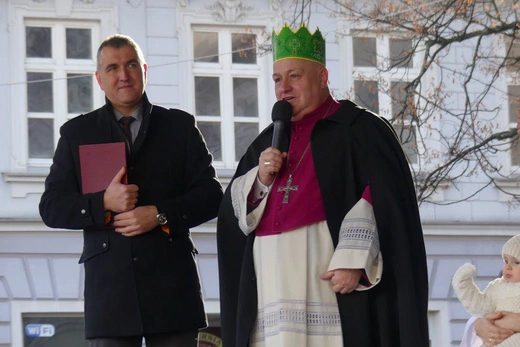 Orszak Trzech Króli w Bielsku-Białej 2023 - na Rynku