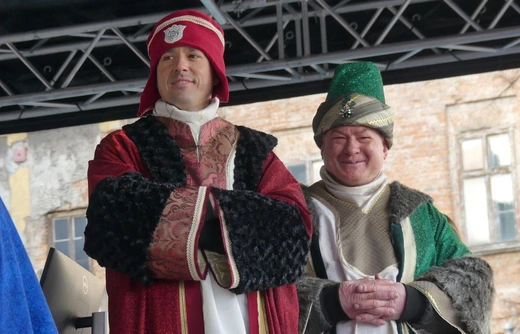 Orszak Trzech Króli w Bielsku-Białej 2023 - na Rynku