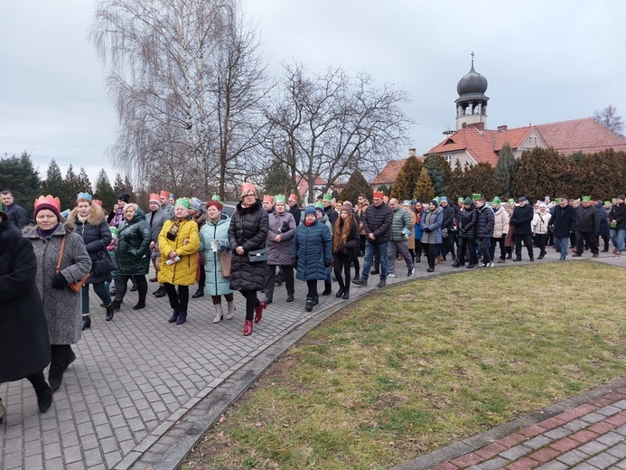 Orszak Trzech Króli w 2023 w Lubszy