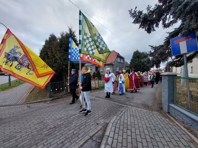 Orszak Trzech Króli w 2023 w Lubszy