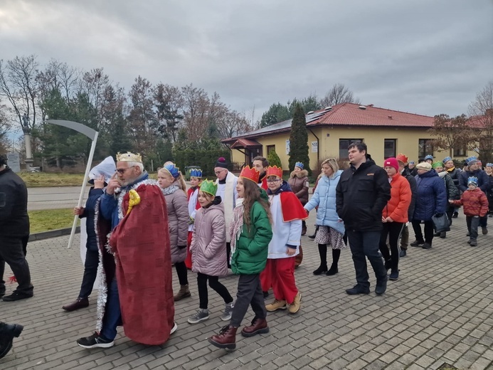 Orszak Trzech Króli w 2023 w Lubszy