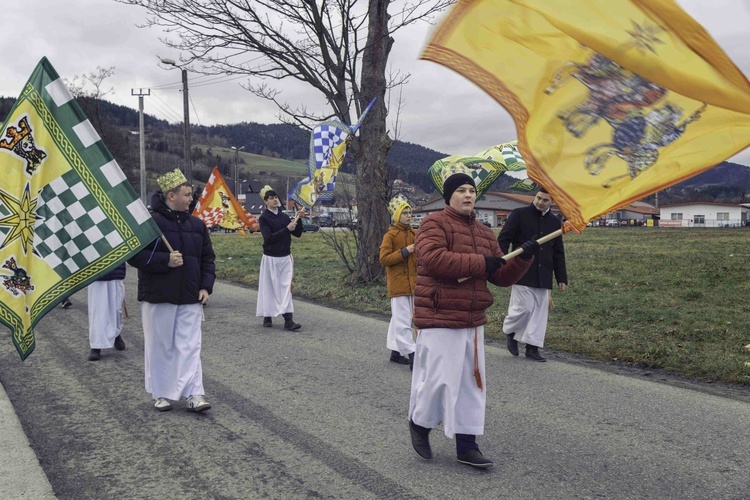 Łososina Górna. Orszak Trzech Króli