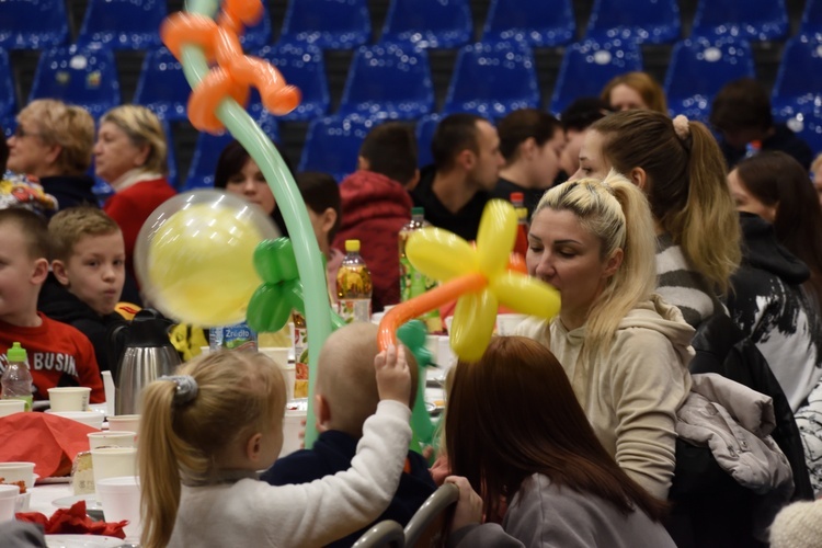 Ukraińcy na spotkaniu wigilijnym w Sopocie