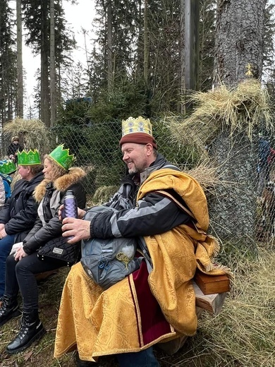 Orszak Trzech Króli 2023 na Górę Igliczną. Z trzech stron