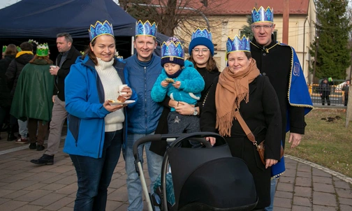 Orszak Trzech Króli 2023 w Bulowicach.