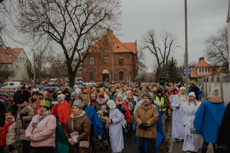 Orszak Trzech Króli w Środzie Śląskiej 2023