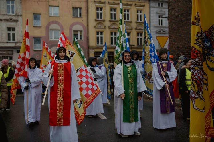 Orszak Trzech Króli w Środzie Śląskiej 2023