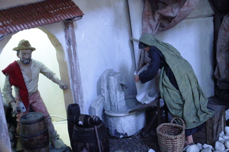 Szopka w kalwaryjskim sanktuarium 2022/2023