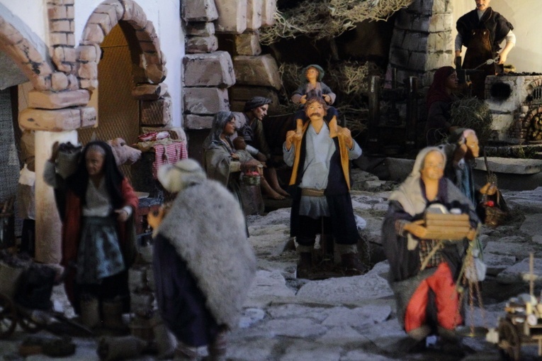 Szopka w kalwaryjskim sanktuarium 2022/2023