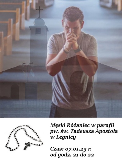 Legnica. Przyjdź na męski Różaniec