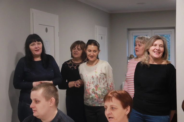 Spotkanie opłatkowe Bożych Dzieci w Makowie