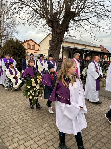 Pogrzeb Kazimierza Zająca, taty ks. Tomasza