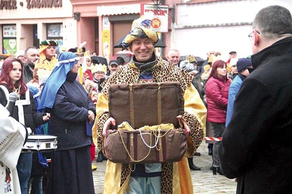 Mędrców z darami nie zabrakło również w Chojnowie.