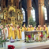 ▲	Msza św. dziękczynna za posługę biskupów gliwickich.