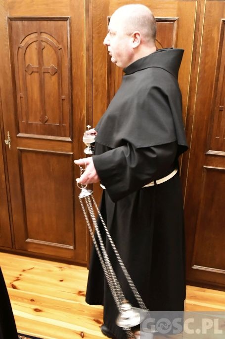 Franciszkanie po kolędzie u biskupa