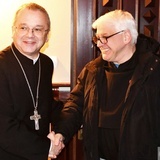 Franciszkanie po kolędzie u biskupa