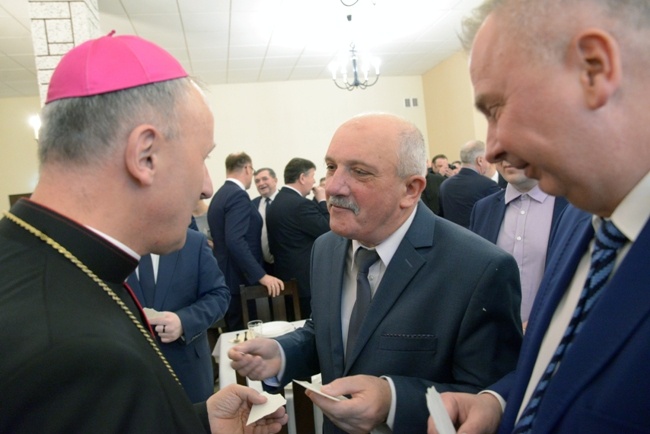 Opłatek samorządowców z terenu diecezji radomskiej