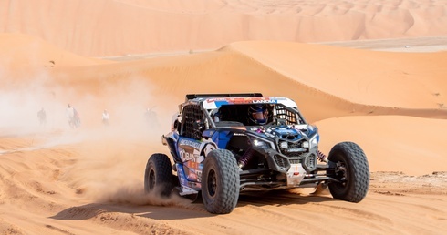 Michał Goczał wygrał 12. etap Rajdu Dakar w klasie lekkich pojazdów