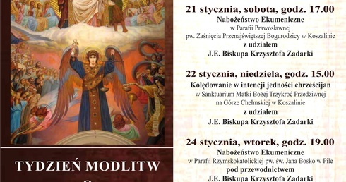 Tydzień Modlitw o Jedność Chrześcijan 