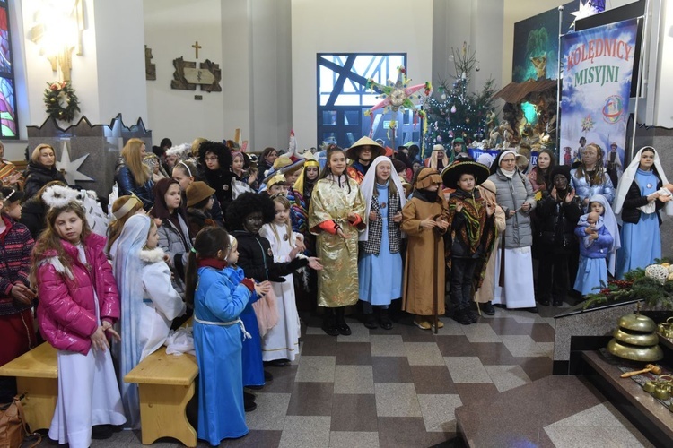 Kolędnicy misyjni w Jodłowej