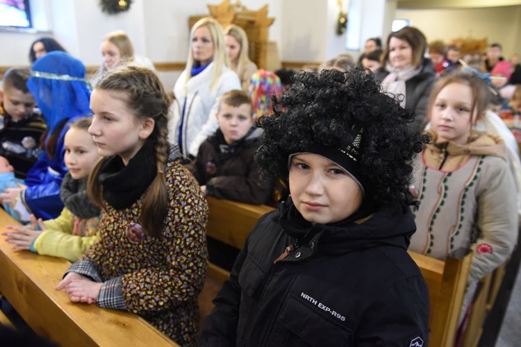 Kolędnicy misyjni w Jodłowej