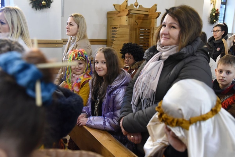 Kolędnicy misyjni w Jodłowej