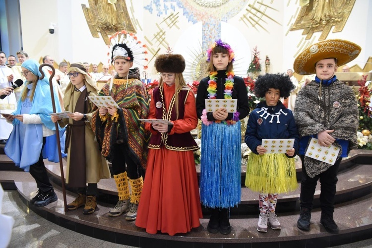 Kolędnicy misyjni w Jodłowej