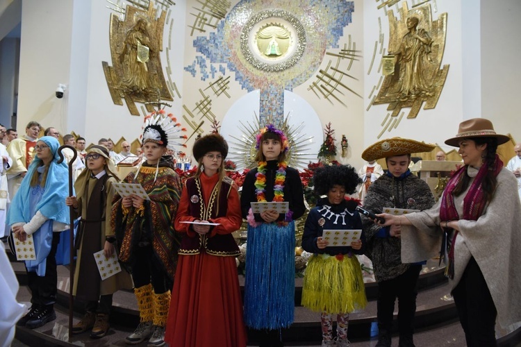 Kolędnicy misyjni w Jodłowej